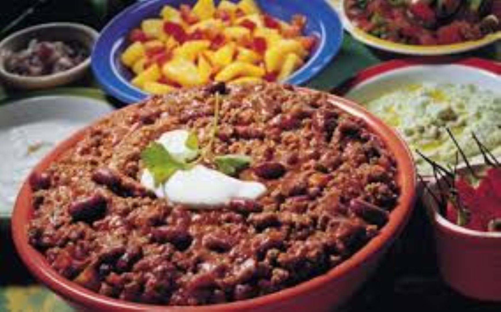 FOOD FAIRY BANG IN MEXICAN BEEF CHILLI SERVE 2